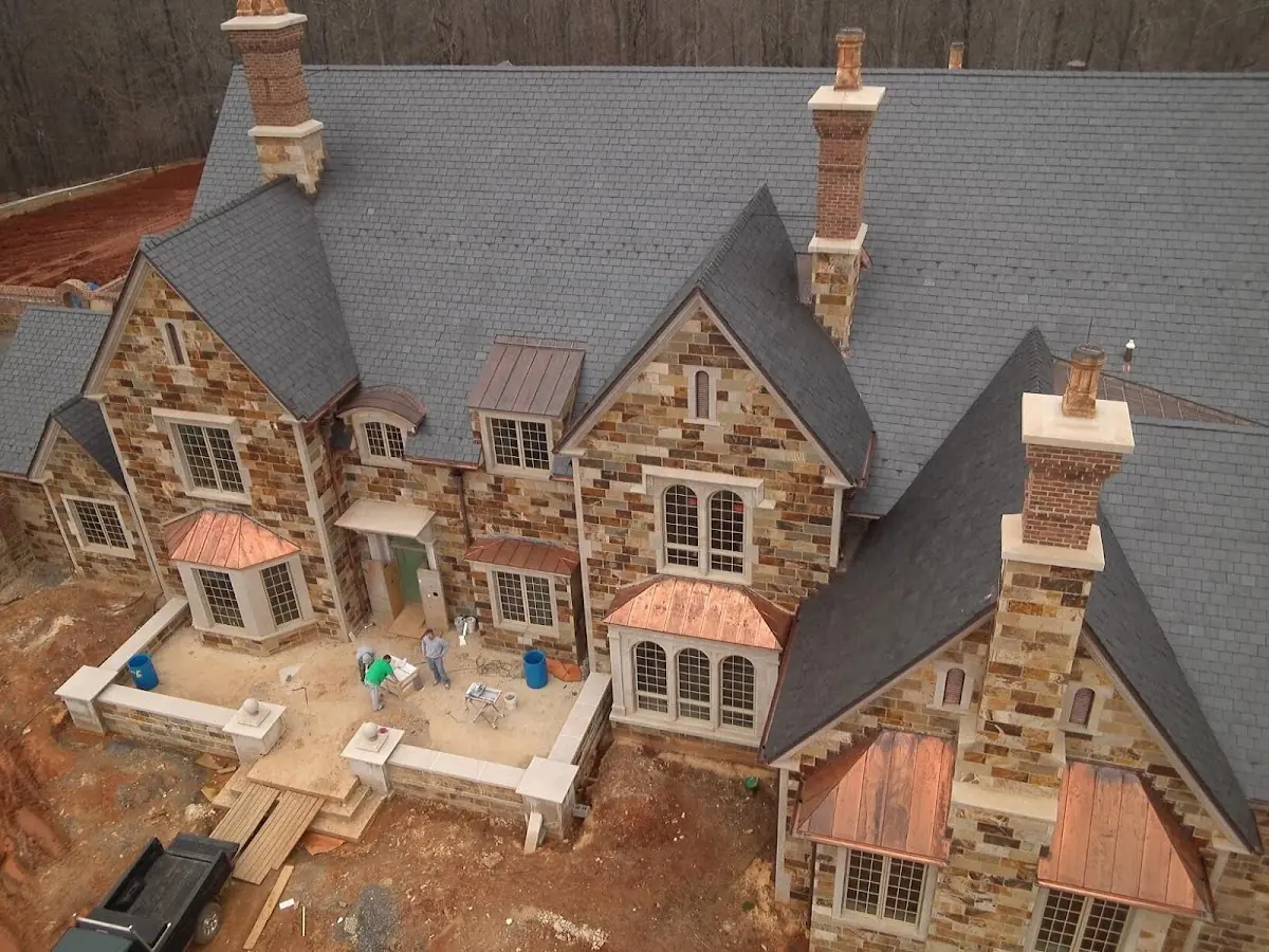 Craftsman Roofing Slate Roof Repair project in Park East